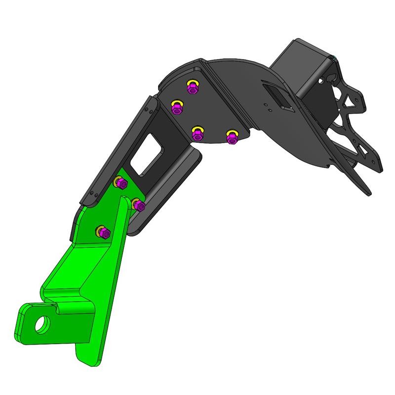 Support de plaque ras de roue Yamaha XSR 900